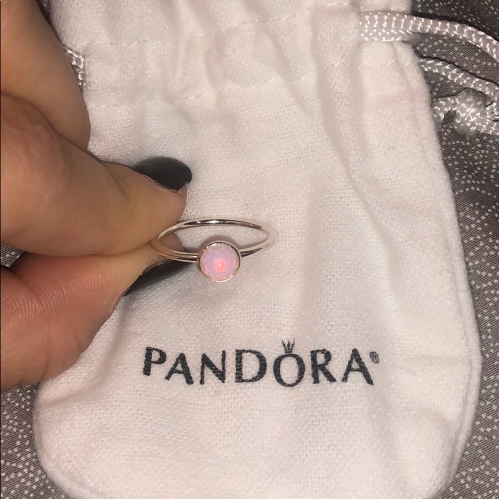 Pandora October droplet ring